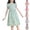 Green, variant on Gunia Girls Summer Dress Sleeveless Casual Floral Beach Sundress For Toddler Kids Youth Teen Green Dress For Girls 2-12 Years