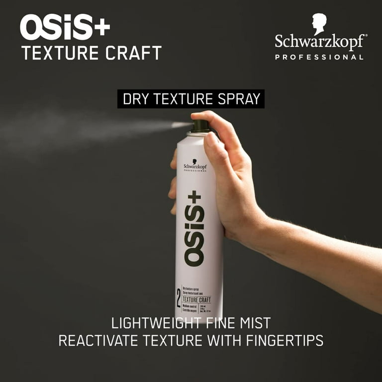  Osensia Dry Texture Spray for Hair - Dry Weightless Hair  Volume and Texture Spray - Texturizing Spray - Sulfate and Cruelty Free  244ml (7oz) : Beauty & Personal Care