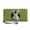 Bunny Grass Print, variant on Geometric Pattern Long Purse, Large Capacity Zip around Womens Wallets for Travel Shopping Daily Use