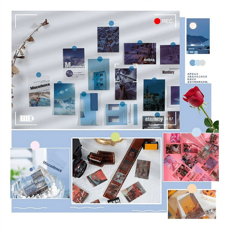 360 Pieces Washi Stickers For Journaling 4 Set Aesthetic Stickers