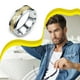 thumbnail image 4 of Anillo para hombre Minnieouse chapado en acero inoxidable decorativo Talla 6, 4 of 6