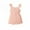 Pink, variant on Mercatoo Baby Girl Summer Romper Ruffle Sleeve Flowers Suspender Shorts Jumpsuits Girls Holiday Bodysuit Clothes Sets