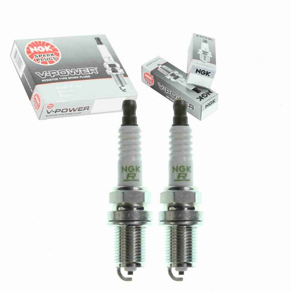 2 pc NGK 5724 V-Power Spark Plugs for 3144 98079-5614J K20PR-L11 Ignition Wire Secondary