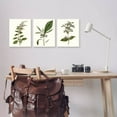 thumbnail image 2 of Stupell Industries Minimal Blue Botanical Study Over Neutral Beige Design by Curtis, 3 Piece, 16" x 20", Black Framed, 2 of 5