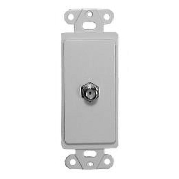 IEC WDH611000 White Decora Insert with One F100