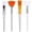 2*Fan-shaped white 3 packs, variant on Face Mask Brush Set Includes Soft Fan Facial Brushes Acid Applicator Brush Soft Applicator Brushes Makeup Tools For Eyelash Extension Mask Mixed Cream (Fans/ Flat Head)