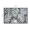 thumbnail image 3 of Mainstays Jacquard High Low Loop Kitchen Mat 18"x 27" Gray & Arctic White, 3 of 10