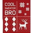 thumbnail image 4 of Old Glory Mens Ugly XMAS Sweater Festive Blocks Cool Sweater Bro Long Sleeve T Shirt, 4 of 6