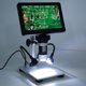 thumbnail image 5 of Microscopio Digital, Microscopio De Monedas 1200x Píxeles De Imagen De 12MP Con 8 Luces LED Para La Industria Textil, 5 of 7