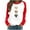 #0027-Khaki, variant on Uootdi Valentine's Day Women's Funny Love Heart Graphic Long Sleeve Shirts Color Block Crewneck Raglan Pullover Top Gift