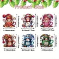 thumbnail image 1 of Christmas Tree Pendant Acrylic Flat Set Car Decoration Pendant, 1 of 1