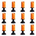 thumbnail image 2 of 12 piezas de adornos de velas de calabaza de Halloween, candelabros de calabaza de Halloween, lámparas LED para suministros de fiesta, 2 of 9
