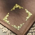 thumbnail image 2 of MOMOJIA 8 Pack Book Corner Guards for Safety and Decoration Quick Easy Installation Metal Texture Suitable for Library Settings, 2 of 19
