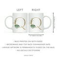 thumbnail image 5 of Koyal Wholesale Ceramic Coffee Mug, Exotic Tropical Monogram, Letter Q, 5 of 5