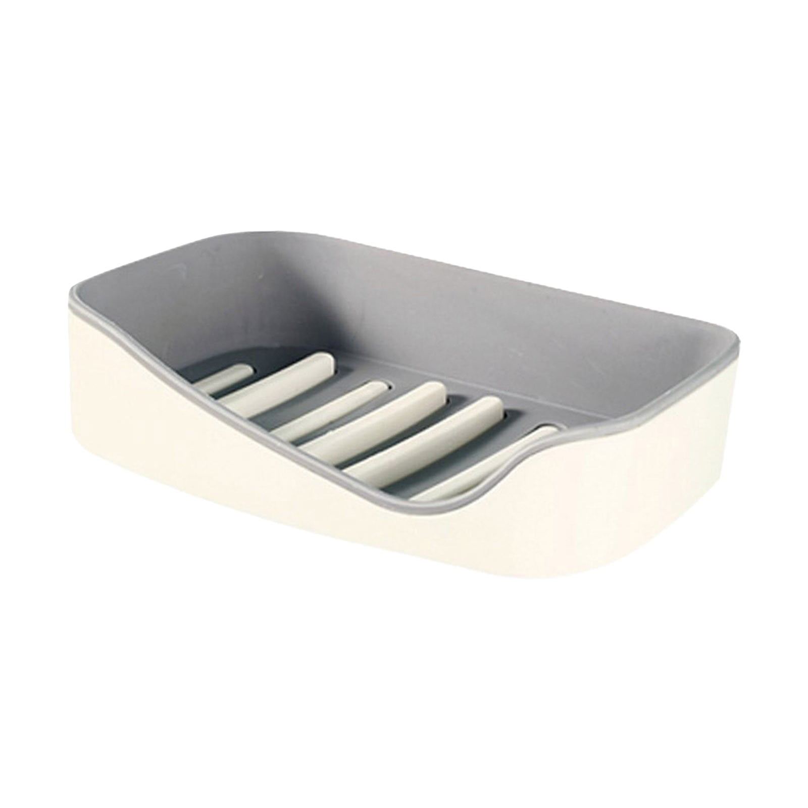 Soap Dish Shower Wall Mounted Soap Rack Bathroom Tub Drain Soap