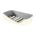 thumbnail image 2 of Oleegame 1PC Spoon And Lid Rest Soap Dish Shower Wall Mounted Soap Rack Bathroom Tub Drain Soap Dish Soap Dish Tray Box Kitchen Sink Counter Soap Dish Gray, 2 of 2