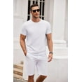 thumbnail image 5 of Men's Short Sleeve T Shirts Soft Crew Neck Tee Shirts Casual Summer Basic Tops, 5 of 6