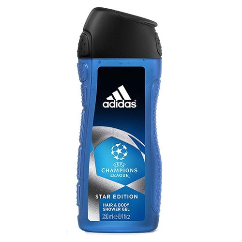 Adidas UEFA Champions League Star Edition Hair Body Shower Gel for Men