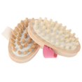 thumbnail image 3 of Wooden Body Brush Massager Hand Held Cellulite Reduction Relieve Tense Muscles, 3 of 6