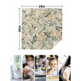 thumbnail image 5 of Sage Green Yellow Botanical Cloth Napkins Washable Set of 8, Spring Summer Vintage Reusable Dinner Table Napkins Cloth Bulk for Weddings Kitchen Restaurants Hotel Events Parties 20 x 20 Inch, 5 of 9