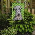 thumbnail image 2 of Scottish Deerhound Lucky Shamrock St. Patricks Day Garden Flag, 2 of 2