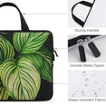 thumbnail image 3 of Werpe Plant Leaves Diving Fabric Tablet Cover Neoprene Laptop Handle Bag Computer Protect Case 13inch, 3 of 5