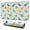 LightColor Dinosaurs Floral, variant on Long Mouse Pads for Desk,LightColor Dinosaurs Floral Pattern Desk Mats on Top Of Desks, Desk Mouse Pad Extra Large with 3mm Non-Slip Base and Stitched Edge for Gaming,Office,Work,Home 31.5"x11.8"