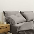 thumbnail image 4 of Casper Sleep Percale Sheet Set, Queen, Gray, 4 of 6