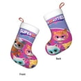 thumbnail image 3 of Super Kitties Christmas Stocking Xmas Decorative Sock Double-Sided Print Hanging Gift Sock For Party & Tree Decoration 1pcs, 3 of 8