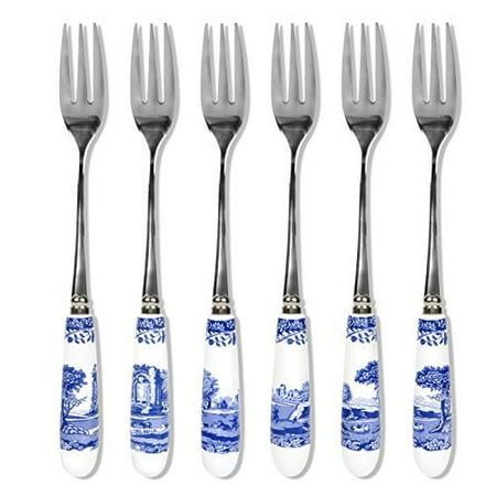 

Spode Blue Italian 6 Pastry Forks (Set of 6)