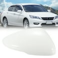 thumbnail image 2 of Unique Bargains Right Side Car Side Door Wing Mirror Cover with Light Hole for Honda Accord 2018-2022 White, 2 of 7