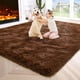 thumbnail image 1 of Alfombra de Área Noahas Esponjosa Marrón 120x180cm para Dormitorio y Sala de Estar, 1 of 2