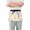 Cartoon Colorful Giraffes and Flowers, variant on Monkeys on Branches with Flowers Server Apron with 3 Pockets Waterproof Waitress Waist Short Apron for Man Woman 12 Inches