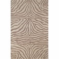thumbnail image 2 of Liora Manne Ravella Zebra Area Rug Indoor Outdoor Brown 70% Polypropylene 5x8, 2 of 2