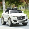 thumbnail image 4 of Costway 6V Licensed Maserati Kids Ride On Car RC Remote Control MP3 Swing White, 4 of 10