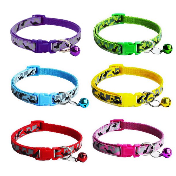 Breakaway Cat Collar with Bell Summer Fruit Patterns Adjustable Kitten