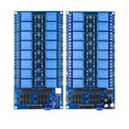 thumbnail image 3 of Cateissary Módulo de protección de relé de 16 canales Módulos de relés de optoacoplador preperforados desmontables portátiles Parte Electrónica 5V, 3 of 6