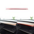 thumbnail image 1 of Carbon Fiber Interior Co-pilot Dashboard Lower Strip Trim for Tesla Model 3/Y, 1 of 4