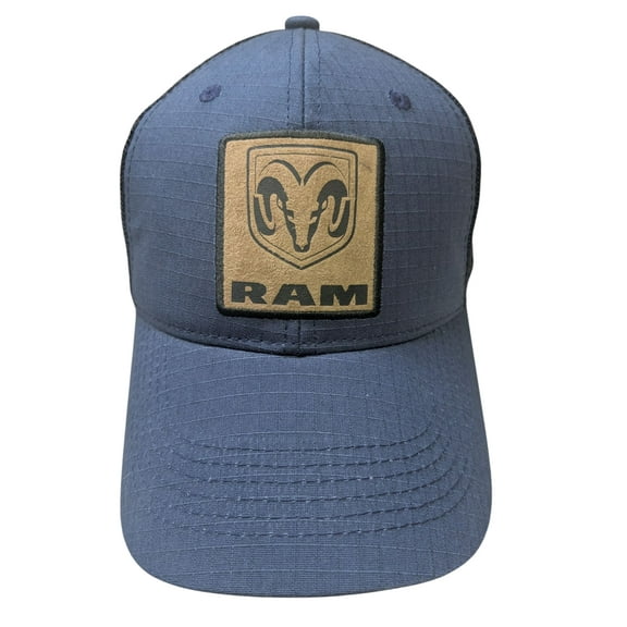 RAM Patch Blue With Black Meshback Auto Hat