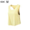thumbnail image 2 of Conjuntos de yoga sin costuras para mujer, 2 piezas, top corto de manga corta para entrenamiento con pantalones cortos para correr de cintura alta, conjuntos de ropa deportiva, M, 223, 2 of 7