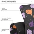 thumbnail image 4 of Yayeee Faucet Mat for Kitchen Sink 30" Diatomite Long Splash Guard Pad, Halloween Orange Ghosts, 2 Pack, 4 of 7