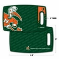 thumbnail image 4 of YouTheFan NCAA Miami Hurricanes Logo Series Cutting Board, 4 of 4
