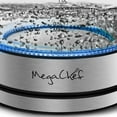 thumbnail image 3 of MegaChef 1.8 Liter Cordless Glass and Stainless Steel Electric Tea Kettle with Tea Infuser, 3 of 8