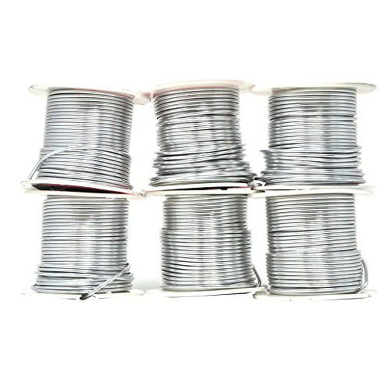  5 Size Jewelry Wire 18, 20, 22, 24, 26 Gauge Jewelry Copper Wire  Kit Jewelry Beading Wire Bendable Craft Metal Wire for Jewelry Making  Crafts, Sculpting, Armature with a Pliers(5 Rolls,Gold,5