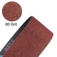 thumbnail image 4 of Uxcell 5 Packs Sanding Belts 4 x 24 Inch Belt Sander Paper 80 Grit Aluminum Oxide Sandpaper for Polishing Wood Metal, 4 of 6
