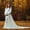 White, variant on RTKFRFLM Maternity Photography Gown Mercerized Cotton V-Neck Long Tail Pregnancy Dress Blue L
