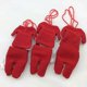 thumbnail image 3 of 6 Pcs Christmas Silverware Holders Pocket Set Santa Claus Suit Cutlery Knifes Forks Tableware Bag Storage Covers Christmas Decoration, 3 of 3