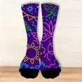thumbnail image 2 of Compression Socks for Women Cute Animal Knitted Mid Calf Soft Comfort Mens Socks Pink One Size, 2 of 8