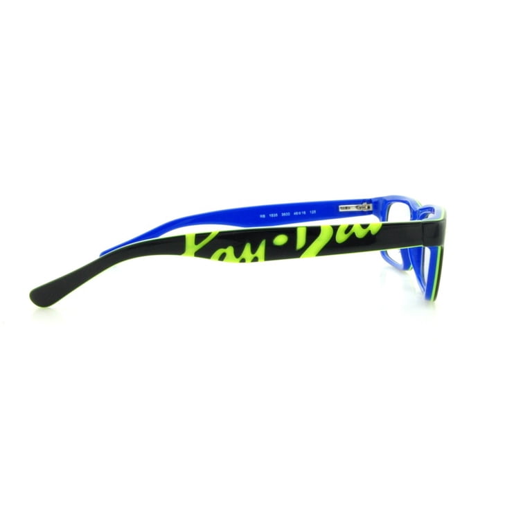 Ray-Ban Plastic Childrens Rectangle Eyeglasses Gray 48mm 