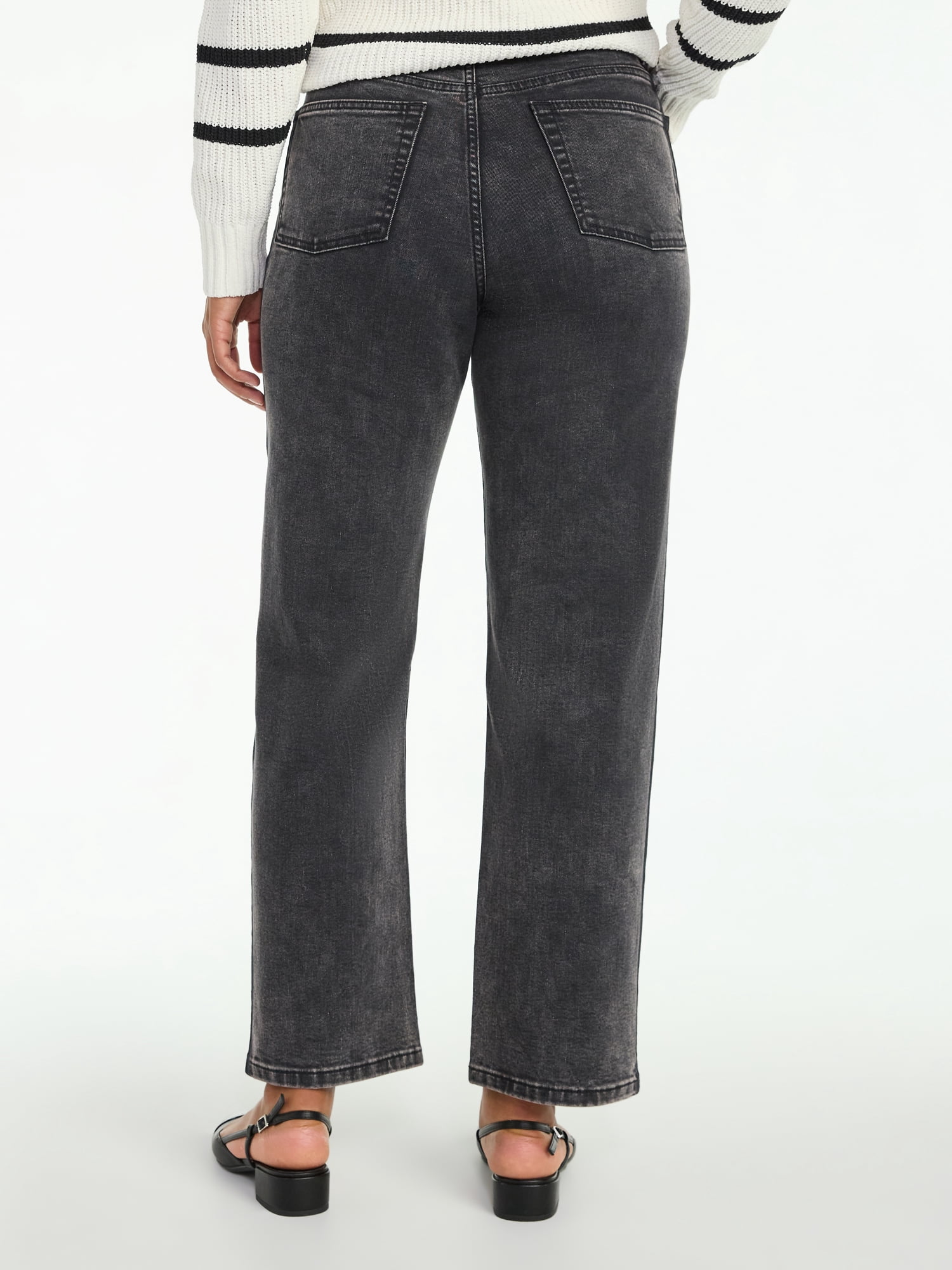 Time and Tru Women's Tuxedo Jeans, 30" Inseam, Sizes 0-20